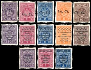 LUBIANA SEGNATASSE 1941 - Prima, seconda e ... 