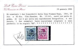 ZONA FIUMANO KUPA 1941 - ... 