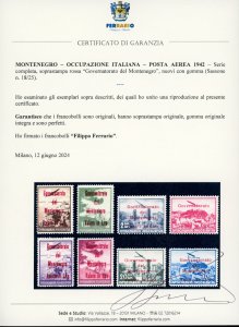 MONTENEGRO POSTA AEREA 1942 - ... 