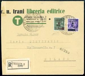 OCCUPAZIONE JUGOSLAVA TRIESTE 1945 - 1 lira ... 