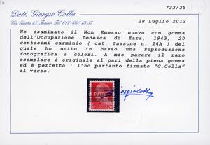 OCCUPAZIONE TEDESCA ZARA 1944 - 20 ... 