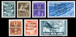 OCCUPAZIONE TEDESCA ZARA POSTA AEREA 1943 - ... 