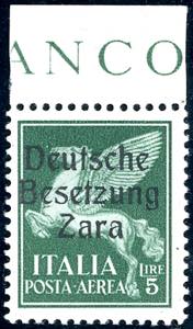 OCCUPAZIONE TEDESCA ZARA POSTA AEREA 1943 - ... 