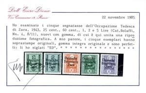 OCCUPAZIONE TEDESCA ZARA ... 