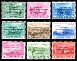 OCCUPAZIONE TEDESCA MONTENEGRO 1943 - Serto ... 