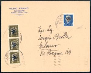 OCCUPAZIONE TEDESCA LUBIANA 1944 - 5 cent., ... 