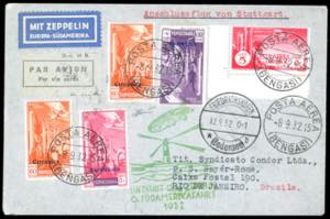 POSTA AEREA 1932 - 60 cent. due esemplari, ... 