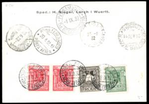 POSTA AEREA 1932 - 10, 20 coppia e ... 