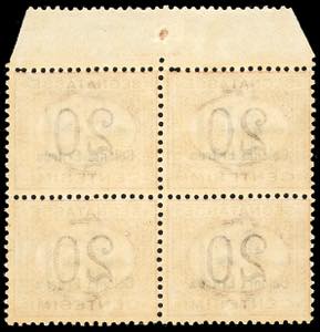 SEGNATASSE 1920 - 20 cent., ... 