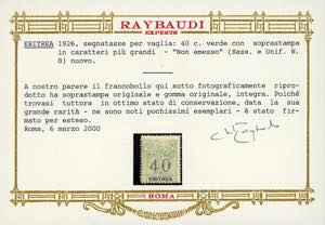 SEGNATASSE VAGLIA 1926 - ... 