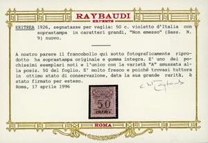 SEGNATASSE VAGLIA 1926 - ... 