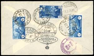 POSTA AEREA 1933 - VII Fiera di ... 