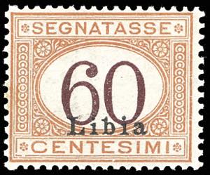 SEGNATASSE 1925 - 60 cent. cifre brune (11), ... 