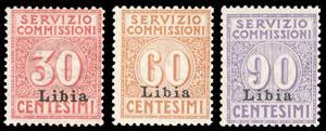 SERVIZIO COMMISSIONI 1915 - Soprastampati, ... 