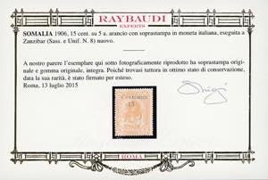 1905 - Soprastampa di Zanzibar, ... 