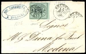 1856 - 1 baj verde grigiastro (2), piccolo ... 