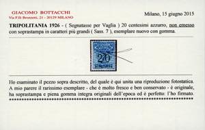 SEGNATASSE VAGLIA 1926 - 20 cent., ... 