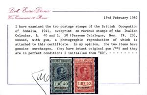 OCCUPAZIONE BRITANNICA AFRICA ... 