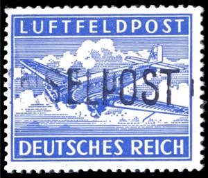 OCCUPAZIONE TEDESCA EGEO 1945 - Azzurro, ... 