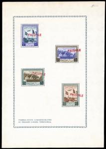 SOMALIA AFIS FOGLIETTI 1951 - Consiglio ... 