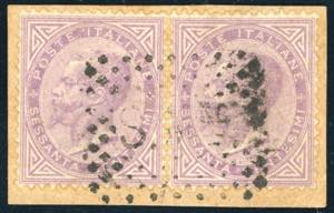 PRECURSORI 1863 - 60 cent. De La Rue, ... 