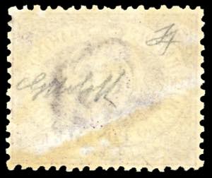 1877 - 40 cent. lilla scuro Stemma ... 