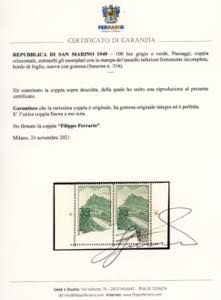 1949 - 100 lire Paesaggi (354), ... 