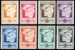 1943 - Ventennale dei fasci, non emessi, ... 