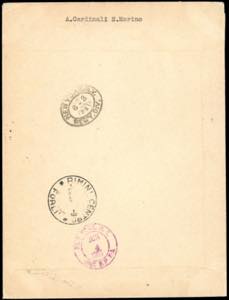 1951 - 500 lire Veduta, foglietto ... 