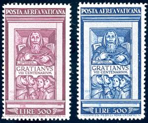 POSTA AEREA 1951 - Graziano, serie completa ... 