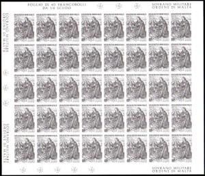 1969 - Natale, fogli completi di ... 