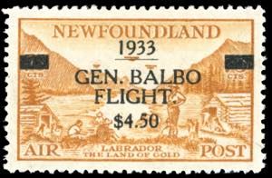 BRITISH COLONIES-NEWFOUNDLAND AIRMAIL 1933 - ... 
