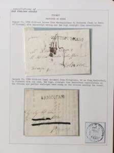 PREFILATELICHE E NON AFFRANCATE ... 