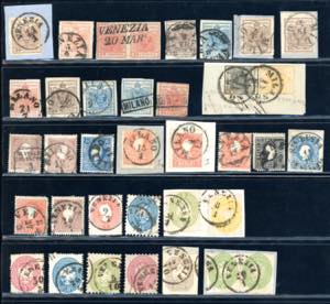 LOMBARDO VENETO 1850/1864 - Piccolo insieme ... 