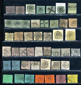 STATO PONTIFICIO 1852/1867 - Lotto di 45 ... 