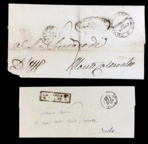 STATO PONTIFICIO SANITA 1837/1867 ... 