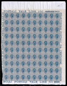 REGNO DITALIA 1893/1896 - 10 ... 