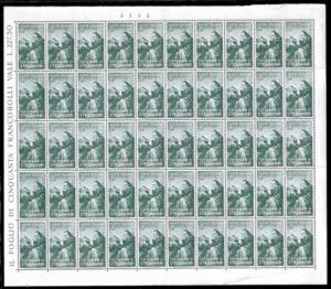 REGNO DITALIA 1937 - Illustri, ... 