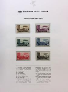 REGNO DITALIA/COLONIE POSTA AEREA ... 