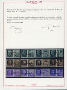 REPUBBLICA SOCIALE ITALIANA ... 