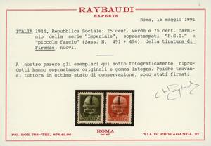 REPUBBLICA SOCIALE ITALIANA ... 