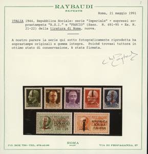 REPUBBLICA SOCIALE ITALIANA ... 