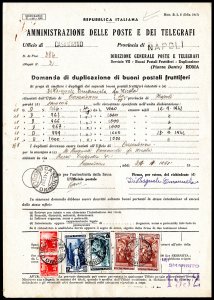 REPUBBLICA ITALIANA 1950 - Cinque ... 