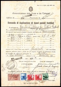 REPUBBLICA ITALIANA 1950 - Cinque ... 