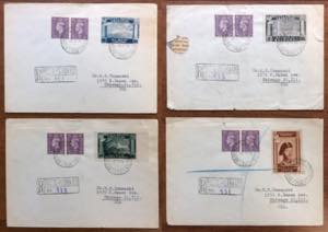 CORPO POLACCO 1946 - Quattro buste ... 