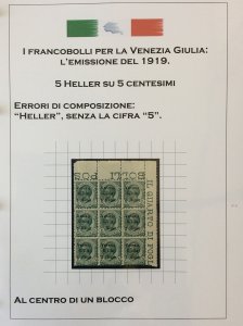 TERRE REDENTE VENEZIA GIULIA ... 