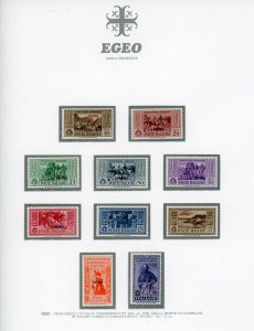 ISOLE DELLEGEO 1932 - Garibaldi, ... 