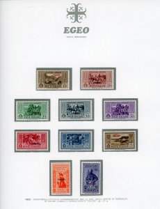 ISOLE DELLEGEO 1932 - Garibaldi, ... 