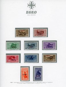 ISOLE DELLEGEO 1932 - Garibaldi, ... 