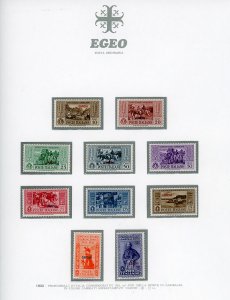 ISOLE DELLEGEO 1932 - Garibaldi, ... 